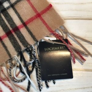 Lochmere Cashmere Scarf Nwt 